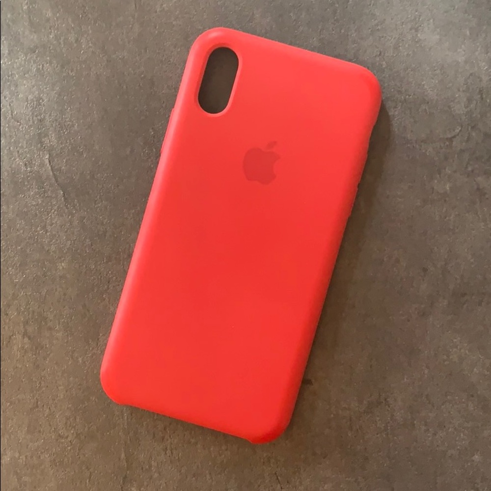 Apple iPhone X/XS Product Red Silicone Case